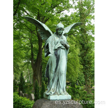 Al aire libre bronce estatua del ángel para la venta